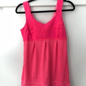 Lululemon Pink Sports Top Sz 8